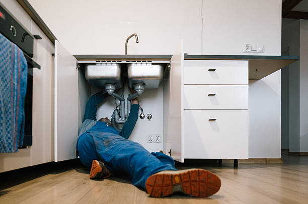 Professional Drain Cleaning technician working in Galena Park, TX